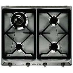 Smeg SR964XGH Victoria Gas Hob, Stainless Steel